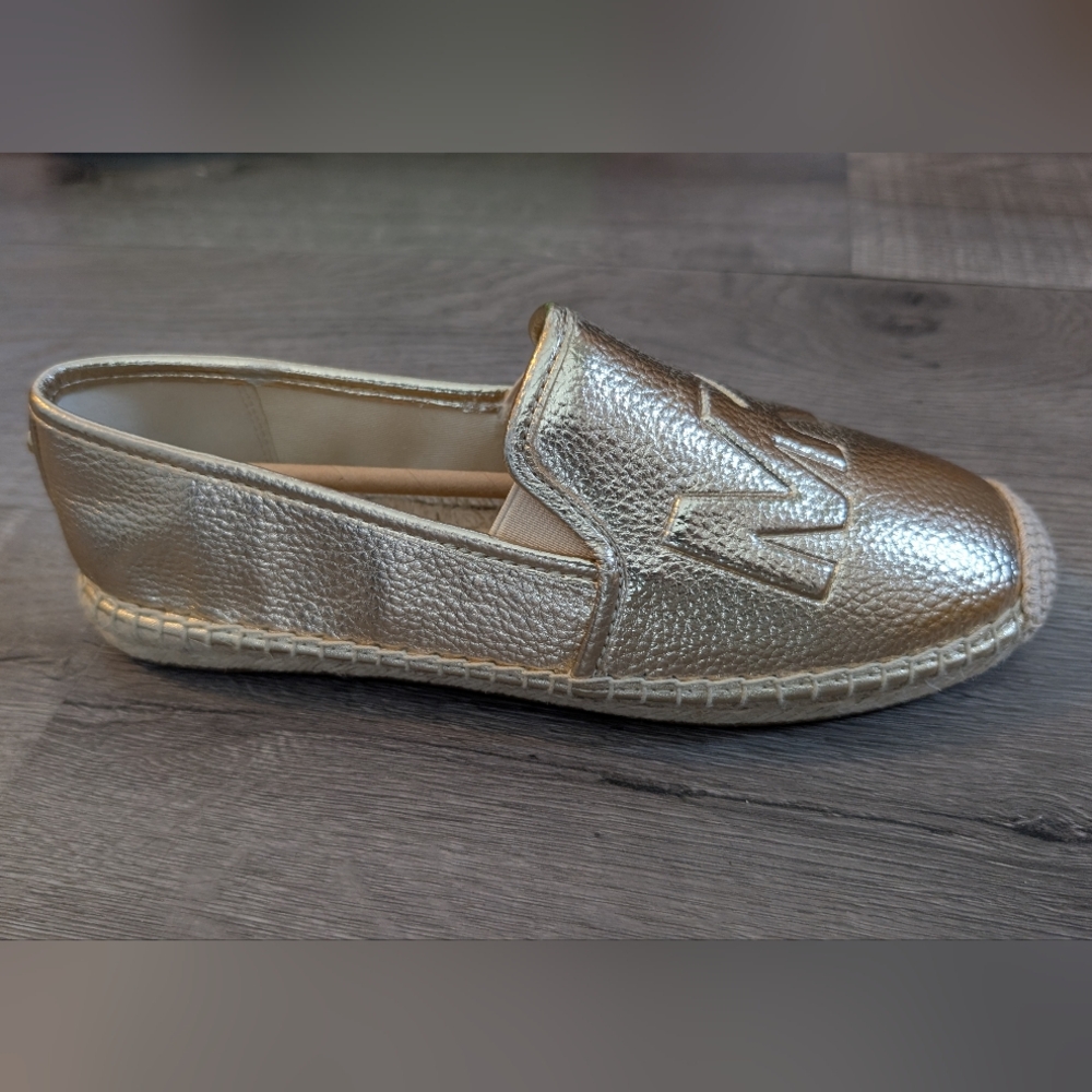 Michael Kors Gold Loafers